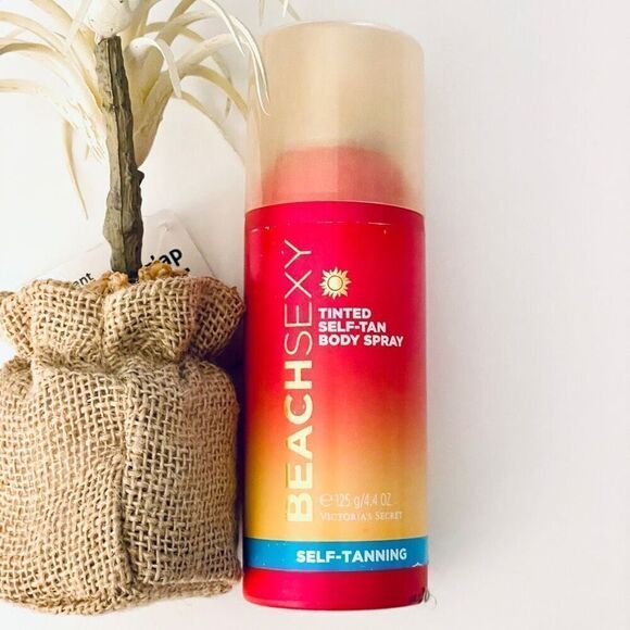 NWT Victoria’s Secret BEACH SEXY Self-Tanning Tinted Self Tan Body Spray 4.4Floz